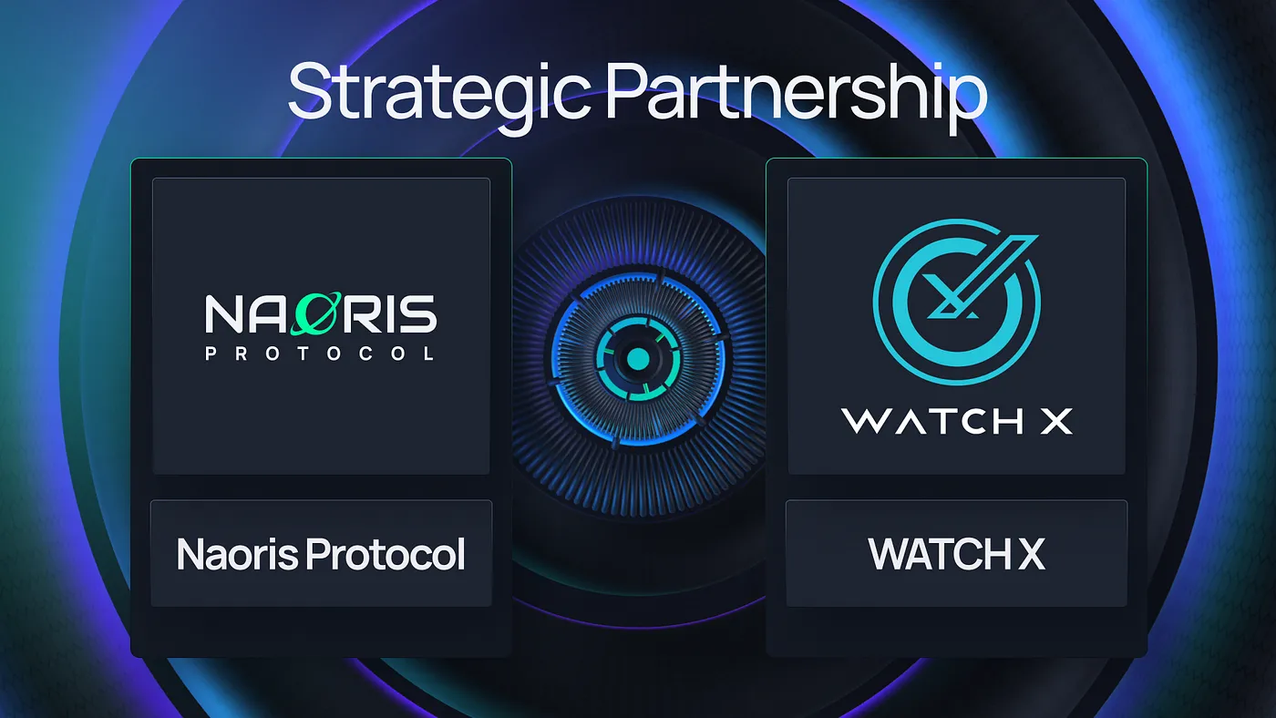 NaoX Protocol Announces Partnership with WatchX: Elevating Security for the Web3 Wearable Ecosystem