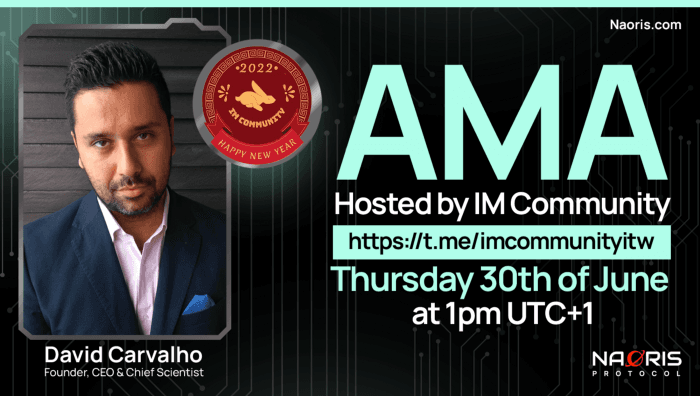 Transcript of the AMA session with IM Community